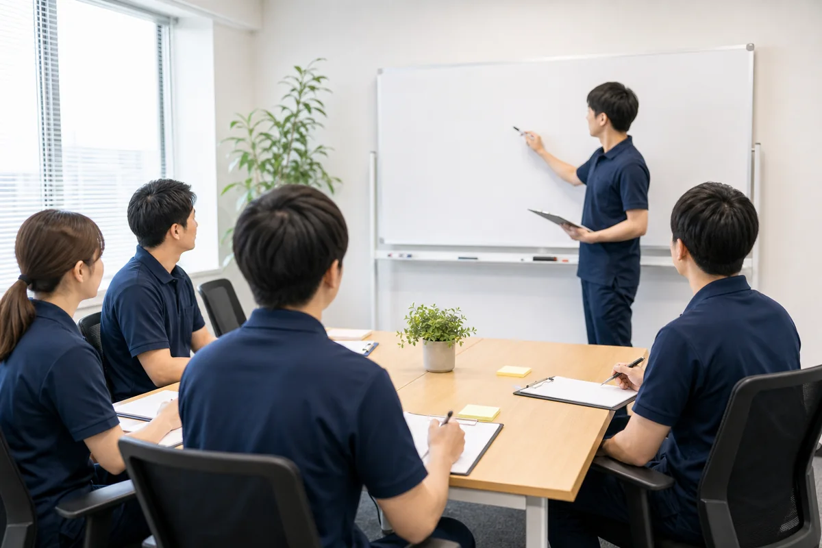 品質向上のための研修イメージ